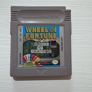 Nintendo Wheel of Fortune Game Boy Cartridges Classic Collection